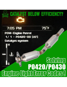 Kit Convertidor Catalítico FOMIUZY 1.8L Toyota Corolla 2003-2008 2