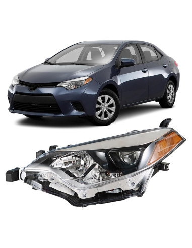 Faro Delantero Izquierdo Toyota Corolla 2014-2016 Silscvtt