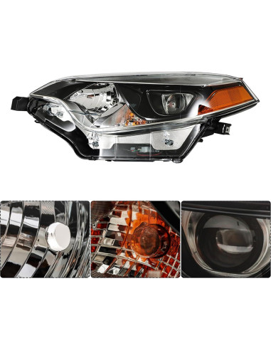 Faro Delantero Izquierdo Toyota Corolla 2014-2016 Silscvtt