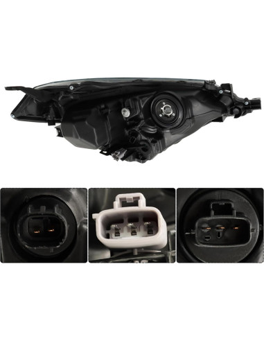 Faro Delantero Izquierdo Toyota Corolla 2014-2016 Silscvtt