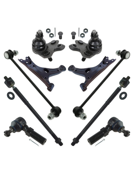 Kit de Dirección y Suspensión TRQ 10 Piezas Toyota Corolla 2014-2019