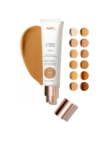 Crema CC Lumina SPF 50+ Toty Sofia Vergara 4W Caramelo Cálido