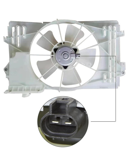 Ventilador de Refrigeración marddpair para Toyota y Pontiac