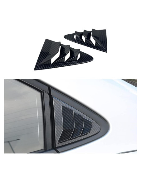 Cubierta Lateral Trasera Toyota Corolla 2020-2024 Fibra Carbono