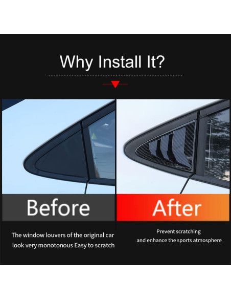 Cubierta Lateral Trasera Toyota Corolla 2020-2024 Fibra Carbono