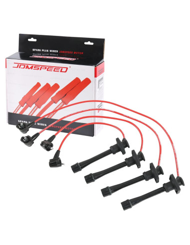 Juego de Cables de Bujías 5MM JDMSPEED para Toyota y Geo