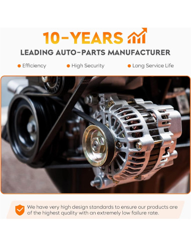 Alternador AEagle para Toyota Corolla 1.8L 2009-2013