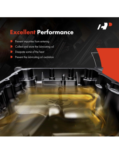 Bandeja de aceite transmisión A-Premium para Toyota y Scion