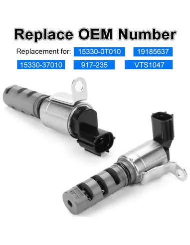 2 Pcs Solenoide VVT Motor WMPHE Compatible Toyota Lexus