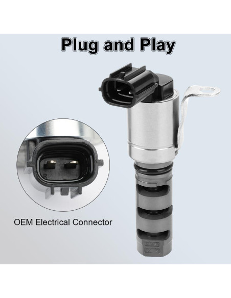 2 Pcs Solenoide VVT Motor WMPHE Compatible Toyota Lexus