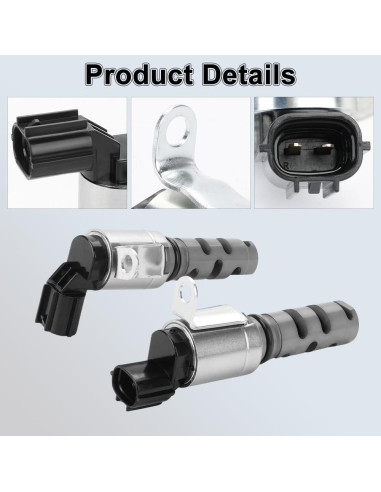 2 Pcs Solenoide VVT Motor WMPHE Compatible Toyota Lexus
