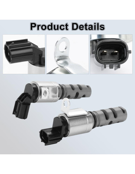 2 Pcs Solenoide VVT Motor WMPHE Compatible Toyota Lexus