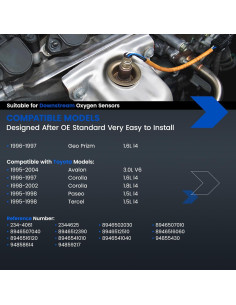 Sensor de Oxígeno SYKRSS 234-4061 Compatible Toyota y Geo 2