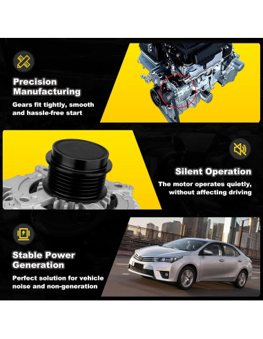 Alternador Toyota Corolla 2014-2018 1.8L 115A 12V YEHERIT