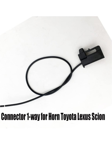 Conector de 1 vía ALLMOST para claxon Toyota Lexus Scion