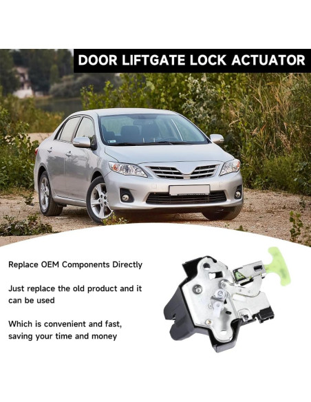 Actuador de Cerradura Maletero YOLLKY Toyota Corolla 2009-2013