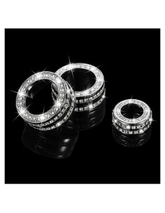 Cubierta Botón Aire Acondicionado TOMALL para Toyota Corolla 2019-2022