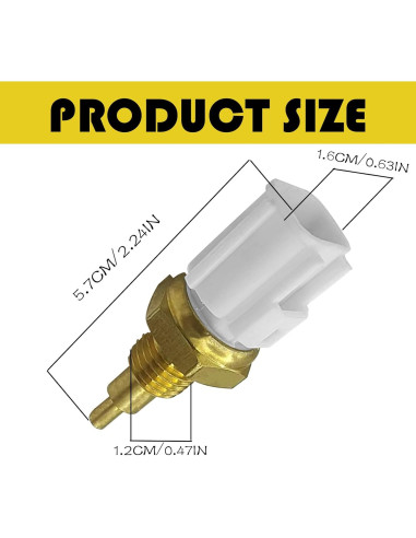 Sensor de Temperatura Agua Refrigerante GolTHd 89422-33030