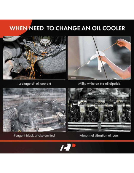 Enfriador de Aceite A-Premium para Toyota Corolla Yaris 1.8L 1.5L