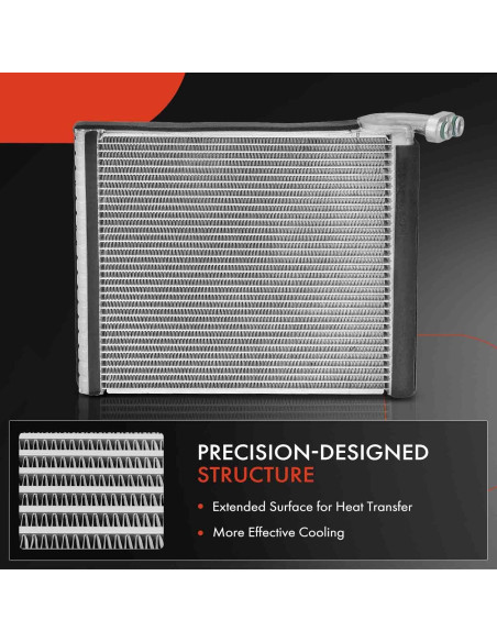 Núcleo de Evaporador A/C A-Premium para Toyota y Lexus