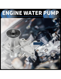 Bomba de Agua INFINAUTO para Toyota Corolla 1993-1997 2