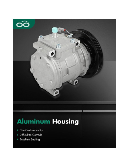 Compresor de AC SCITOO para Toyota Corolla 1.6L 1989-1997