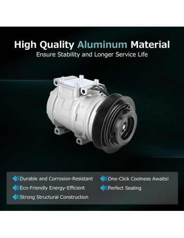 Compresor de Aire Acondicionado Mulcoll para Toyota Corolla 1.8L