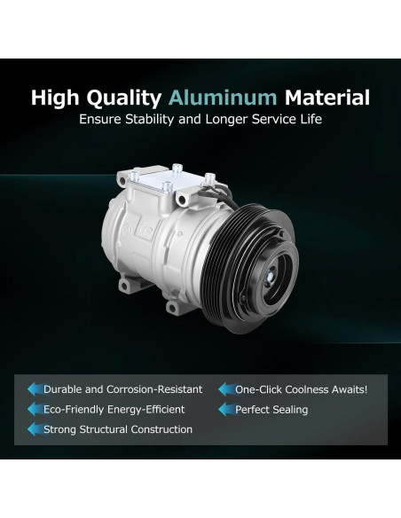 Compresor de Aire Acondicionado Mulcoll para Toyota Corolla 1.8L