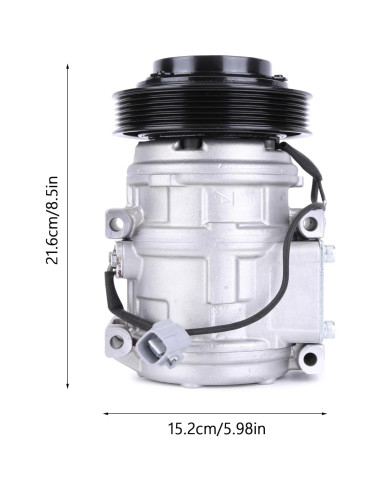 Compresor de Aire Acondicionado Mulcoll para Toyota Corolla 1.8L