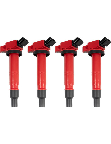 Juego de Bobinas de Encendido TRQ Rendimiento 4 Piezas