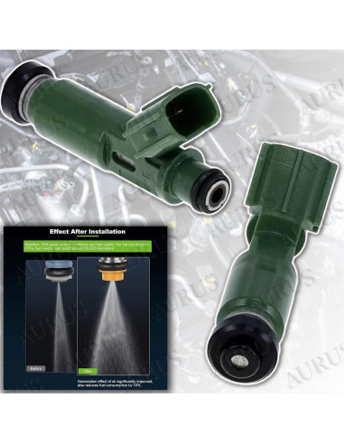 Juego de 4 Inyectores de Combustible AURUS 23250-0D040