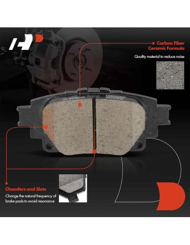 Discos de Freno Sólidos A-Premium + Pastillas Cerámicas Toyota Corolla 2019-2022