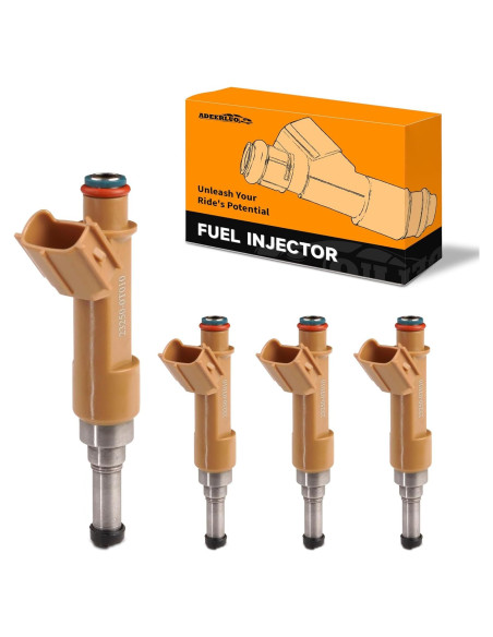 Inyectores de combustible ADEERLUO para Toyota Corolla 1.8L