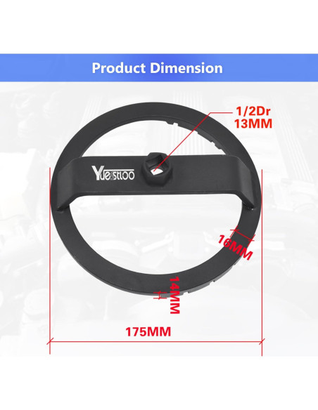 Llave de Tapa de Tanque de Combustible Yuesstloo para Toyota y Lexus