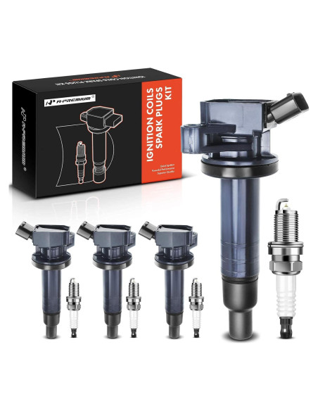 Conjunto A-Premium Bobinas de Encendido y Bujías Iridio Toyota