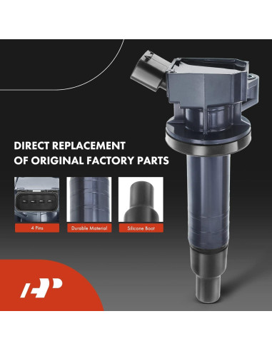 Conjunto A-Premium Bobinas de Encendido y Bujías Iridio Toyota