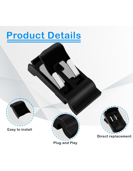 Clip de resorte de puerta de combustible NIULPFZTK 77360-30070