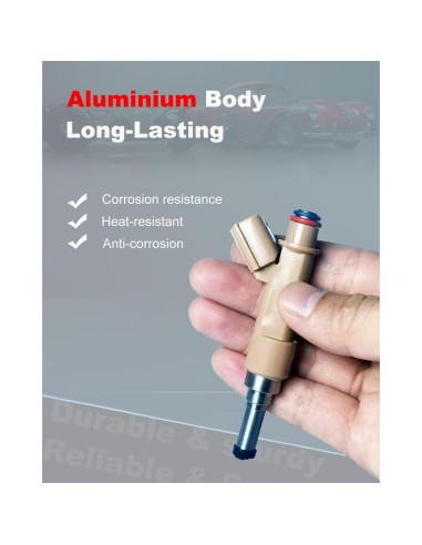 Inyector de combustible Amblee para Toyota Corolla 1.8L