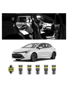 Kit de Luces LED Interiores 7 Piezas AWALITED Toyota Corolla 2013-2021
