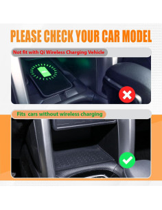 Organizador consola central TACOBRO para Toyota Corolla Cross 2022-2025 2