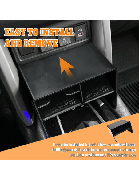 Organizador consola central TACOBRO para Toyota Corolla Cross 2022-2025