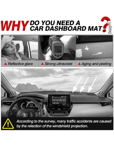 Cubierta de tablero Karltys para Toyota Corolla Cross 2022-2025