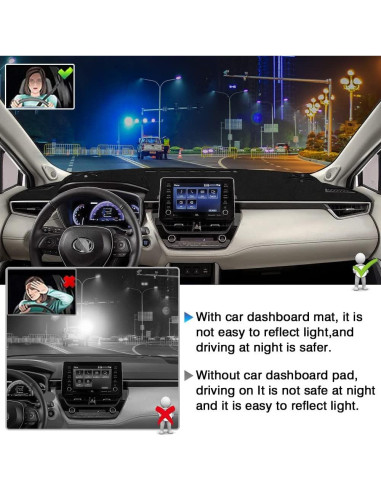 Cubierta de tablero Karltys para Toyota Corolla Cross 2022-2025