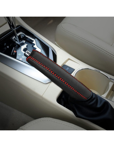 Cubierta de Freno de Mano Cuero Genuino Toyota Corolla RAV4 2014-2020