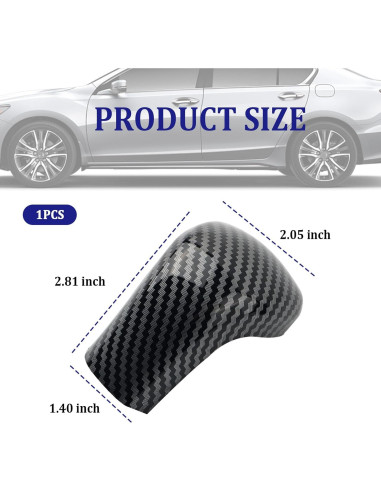 Cubierta de Palanca de Cambios CXCCOI Fibra de Carbono Toyota