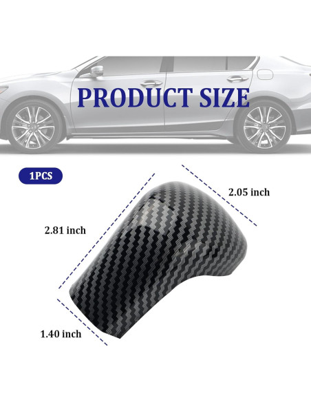 Cubierta de Palanca de Cambios CXCCOI Fibra de Carbono Toyota