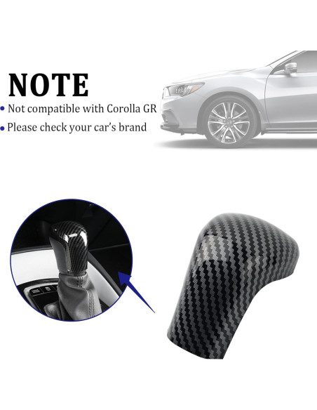 Cubierta de Palanca de Cambios CXCCOI Fibra de Carbono Toyota