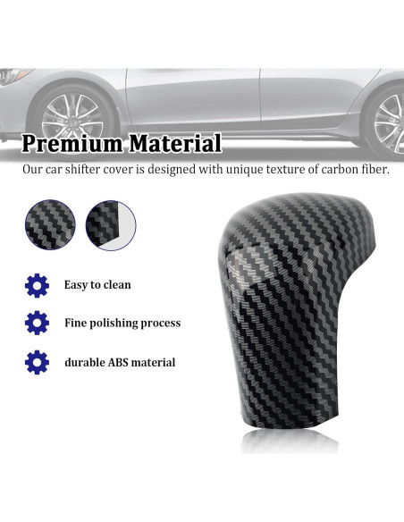Cubierta de Palanca de Cambios CXCCOI Fibra de Carbono Toyota