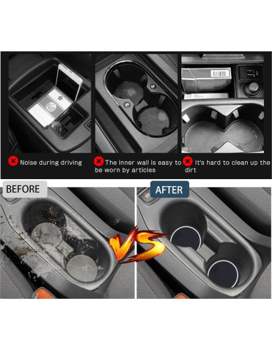 Alfombrillas de ranura de puerta Toyota Corolla 2019-2025 11PCS