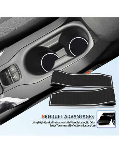 Alfombrillas de ranura de puerta Toyota Corolla 2019-2025 11PCS